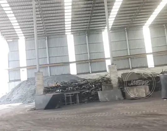 為陶瓷廠煤氣站安裝100+個高壓噴霧頭！Dejing的凈?除臭顯實(shí)力！