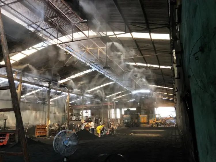 垃圾發(fā)電廠惡臭難題，用Dejing的凈工業(yè)除臭劑解決！